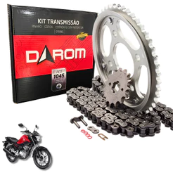 KIT RELAÇÃO COM RETENTOR TITAN 160 15 A 24 CG FAN TRANSMISS