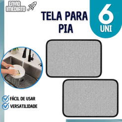 Tela Para Pia Tipo Ralinho Japonês Filtro Coletor De Resíduos Para Pia Organização Limpeza E Proteção Do Encanamento