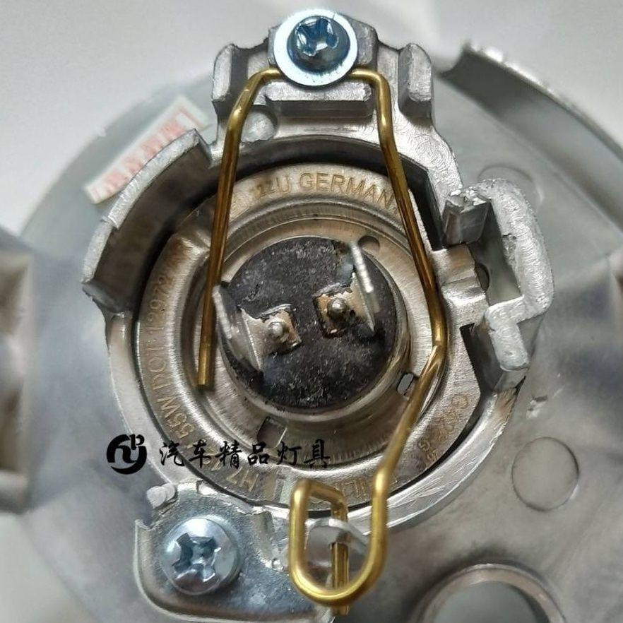 Farol do carro h7 anel h1 suporte da lâmpada fivela de fixação h4 suporte da lâmpada placa pressão primavera led locomot
