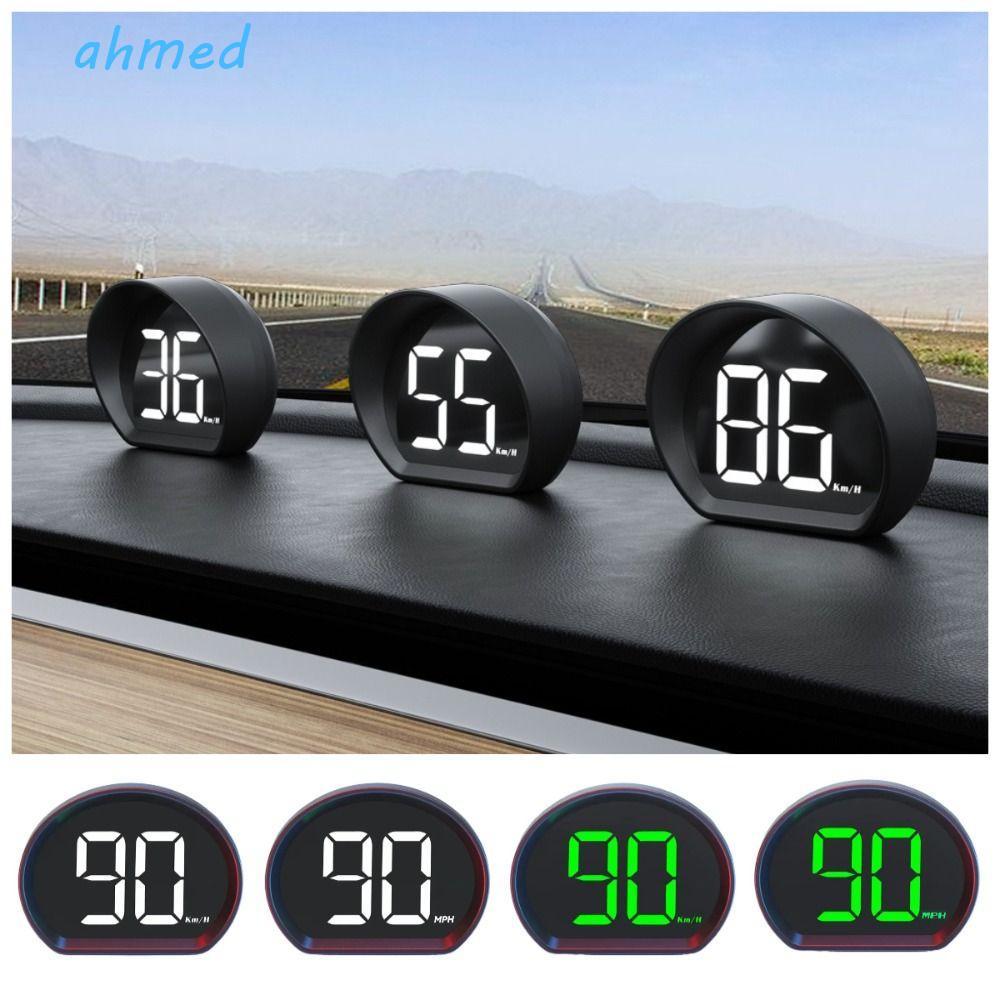 Velocímetro Digital Para Carro AHMED GPS , Display Universal HUD KMH/MPH , Medidor De Velocidade Portátil Veículo