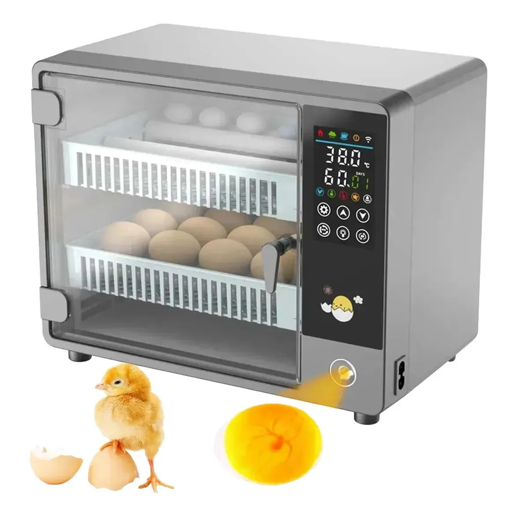 Chocadeira 50 Ovos Rolagem Automatica Uso Profissional
