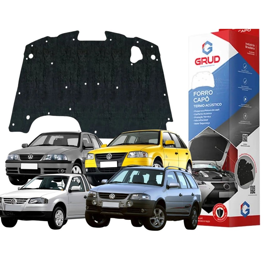 Kit Forro de Capo para Volkswagen Gol G3 / G4 / Parati / Saveiro 1999 a 2009 com Grampo (GRUD GTC 5641)