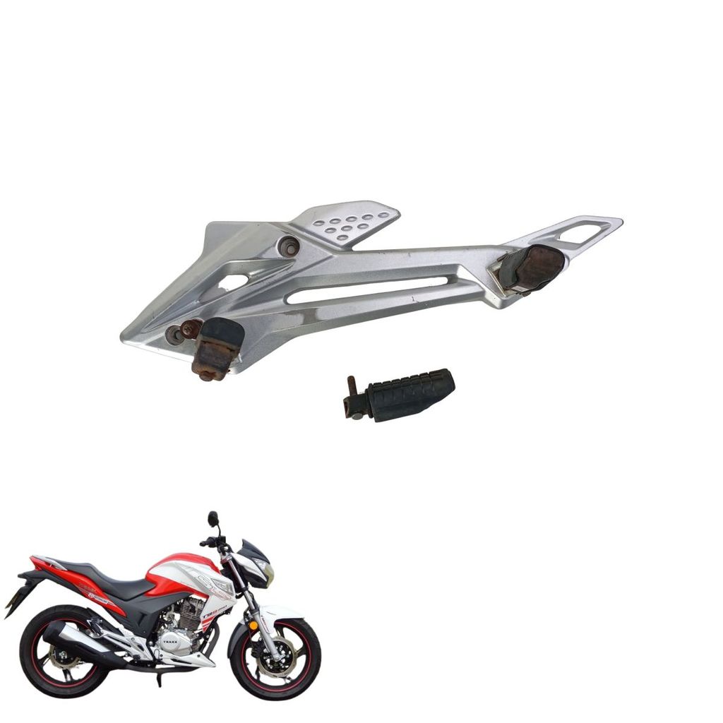 Bacalhau Esquerdo + Pedaleiras Tss 250 15/16 Original Traxx