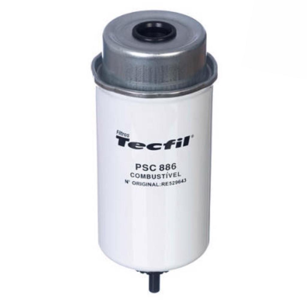 FILTRO COMBUSTIVEL JOHN DEERE 230C 410J 5095M 6100 PSC886 Tecfil PSC886