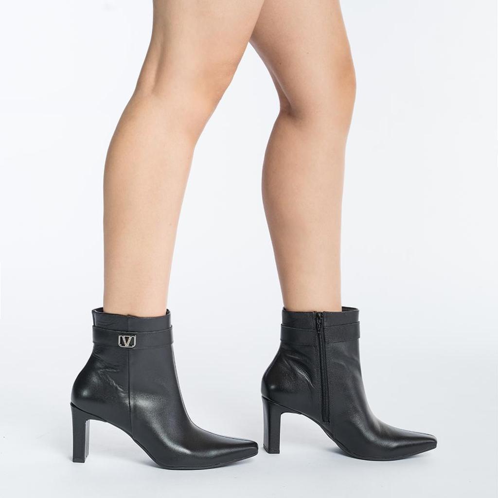 Bota Cano Curto Via Marte Detail Feminina