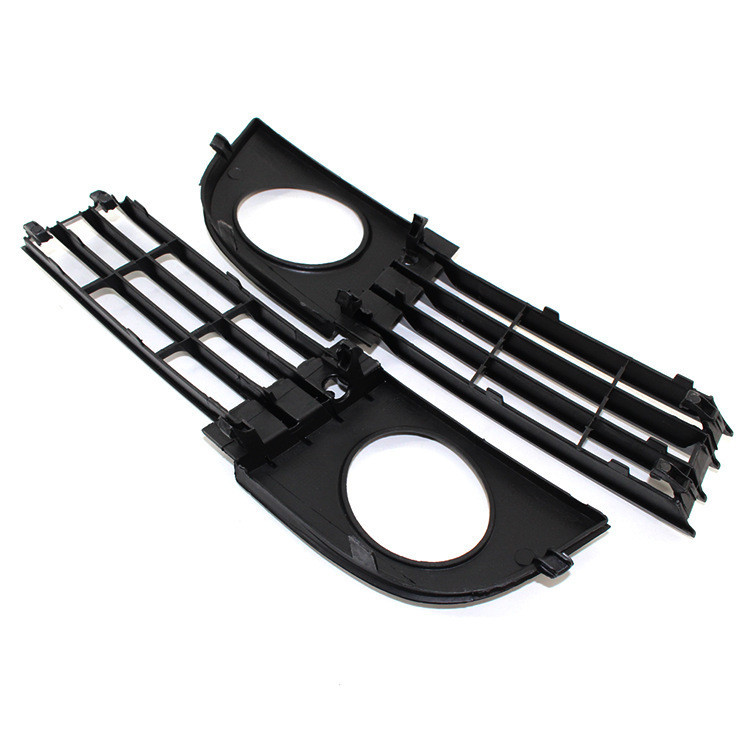 Adequado para 02-05 Audi A6C5 amortecedor dianteiro luz de nevoeiro grade quadro inferior grade intermediária