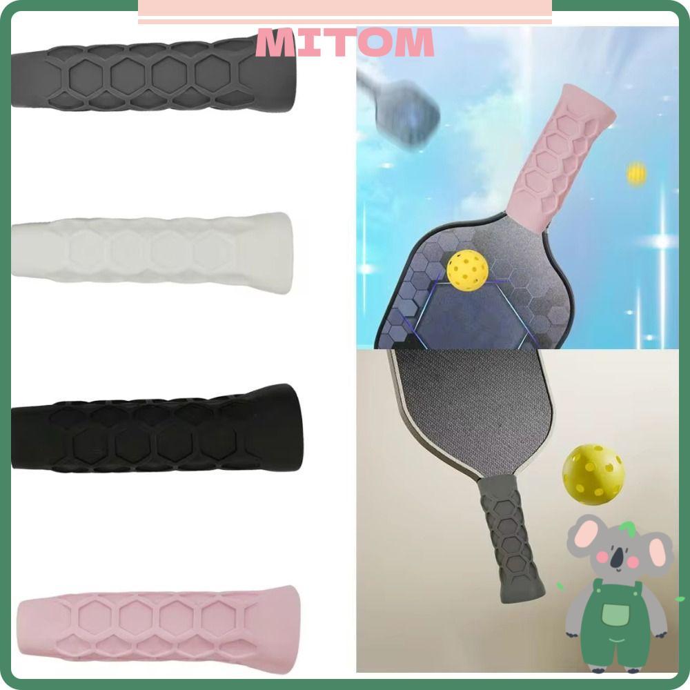 Capa Para Remo De Pickleball MITOM , Alça De Silicone Em Gel De Sílica , Acessórios Padel