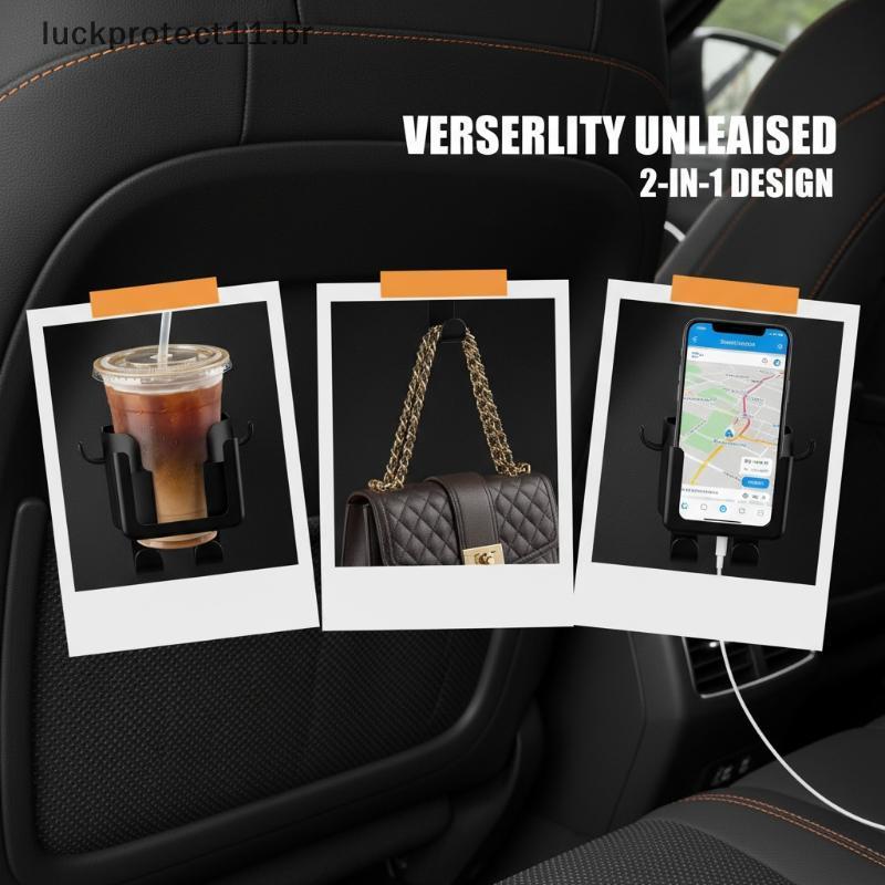 LTBR 6 Em 1 Suporte De Copo Para Carro Universal Veículo Bebida Garrafa Organizador De Armazenamento Uso Interior Do ~