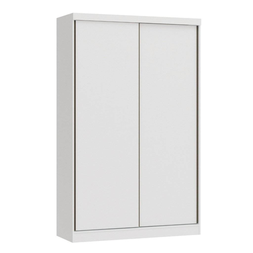 Guarda-Roupa Rubi New 2 Portas de Correr Infinity Branco/Line/-Duna