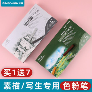 Taiwan leão cor giz 12 cores esboço cor giz Pastel vara pintura caneta 12 cores Outing esboçar cor pó vara conjunto