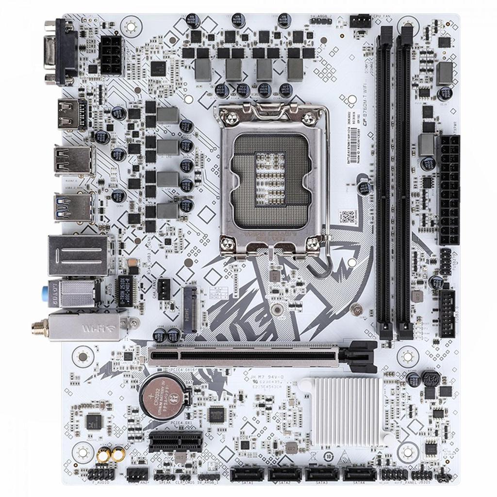 Placa Mãe Colorful Battle-AX B760M-T WIFI V21A, Chipset B760, Intel LGA 1700, MATX, DDR4, Branco
