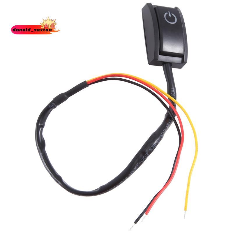 [Velocidade Rápida D] Interruptor De Botão Do Carro , Diy , Tipo Pasta Liga/Desliga Para Lâmpada De Leitura/Luzes De Gir