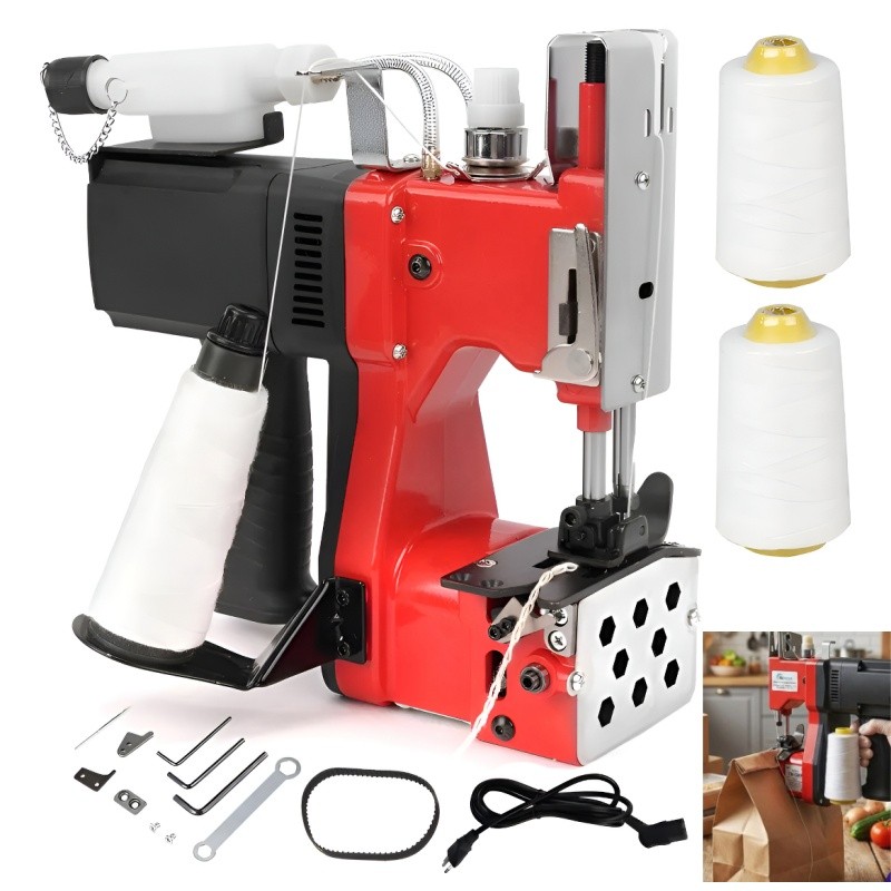 Maquina Portátil Sacaria para Fechar Sacos - Ideal para Delivery e Embalagens TN-GK9 220V