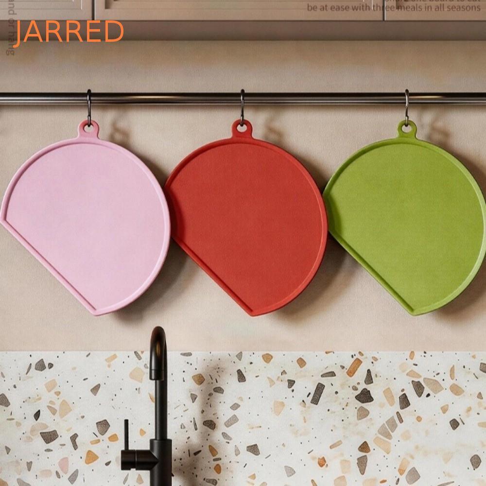 Tábua De Corte JARRED TPU , Semicircular Em Forma De D À Prova De Molde , Bloco De Cozinha Seguro Para Alimentos