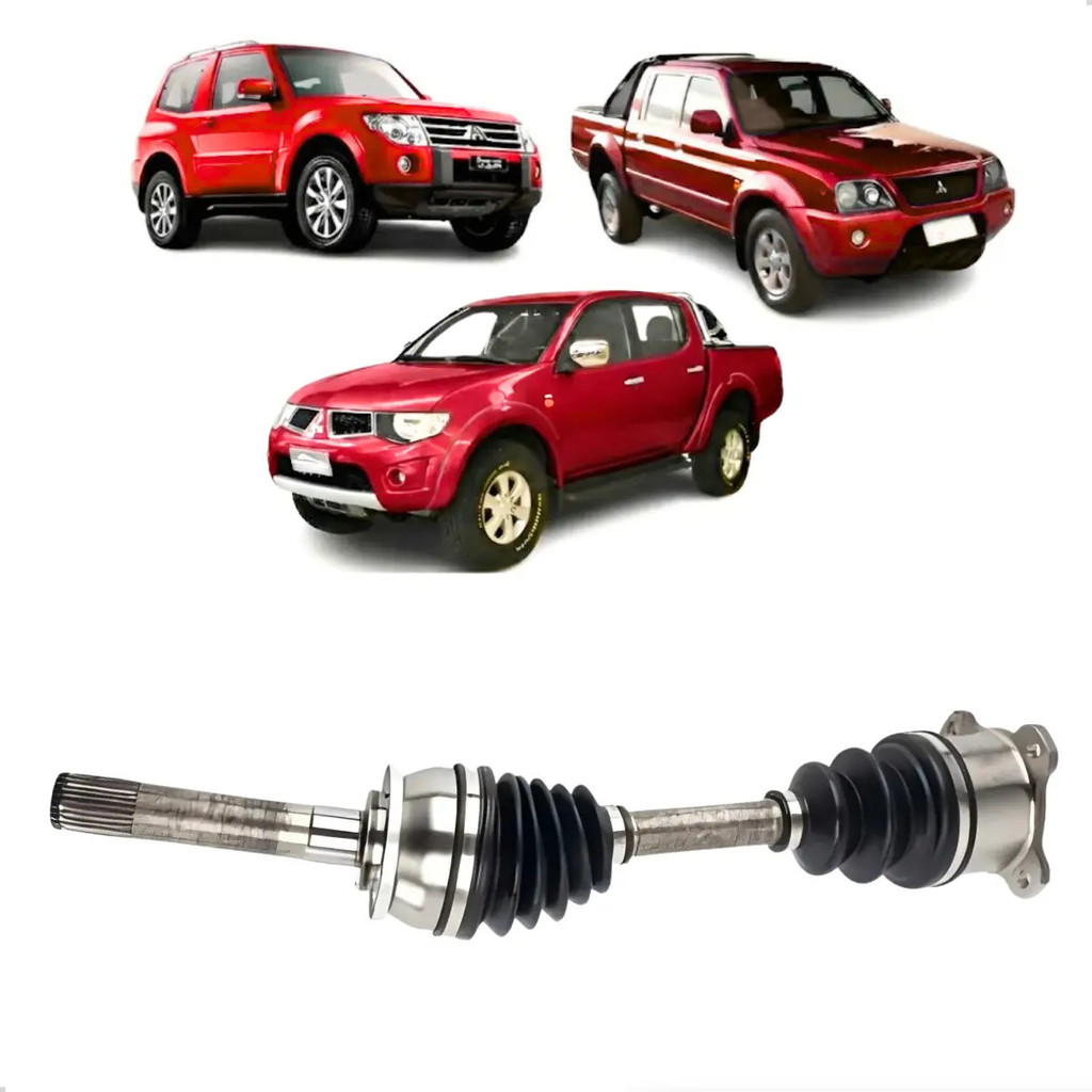 Eixo Completo Direito L200 Outdoor Sport Savana S/ Abs