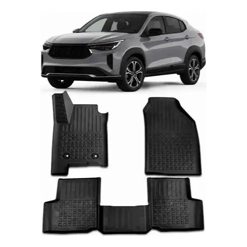 Tapete Bandeja Fiat Fastback Hibrido 2024 2025 2026 2027 3pc