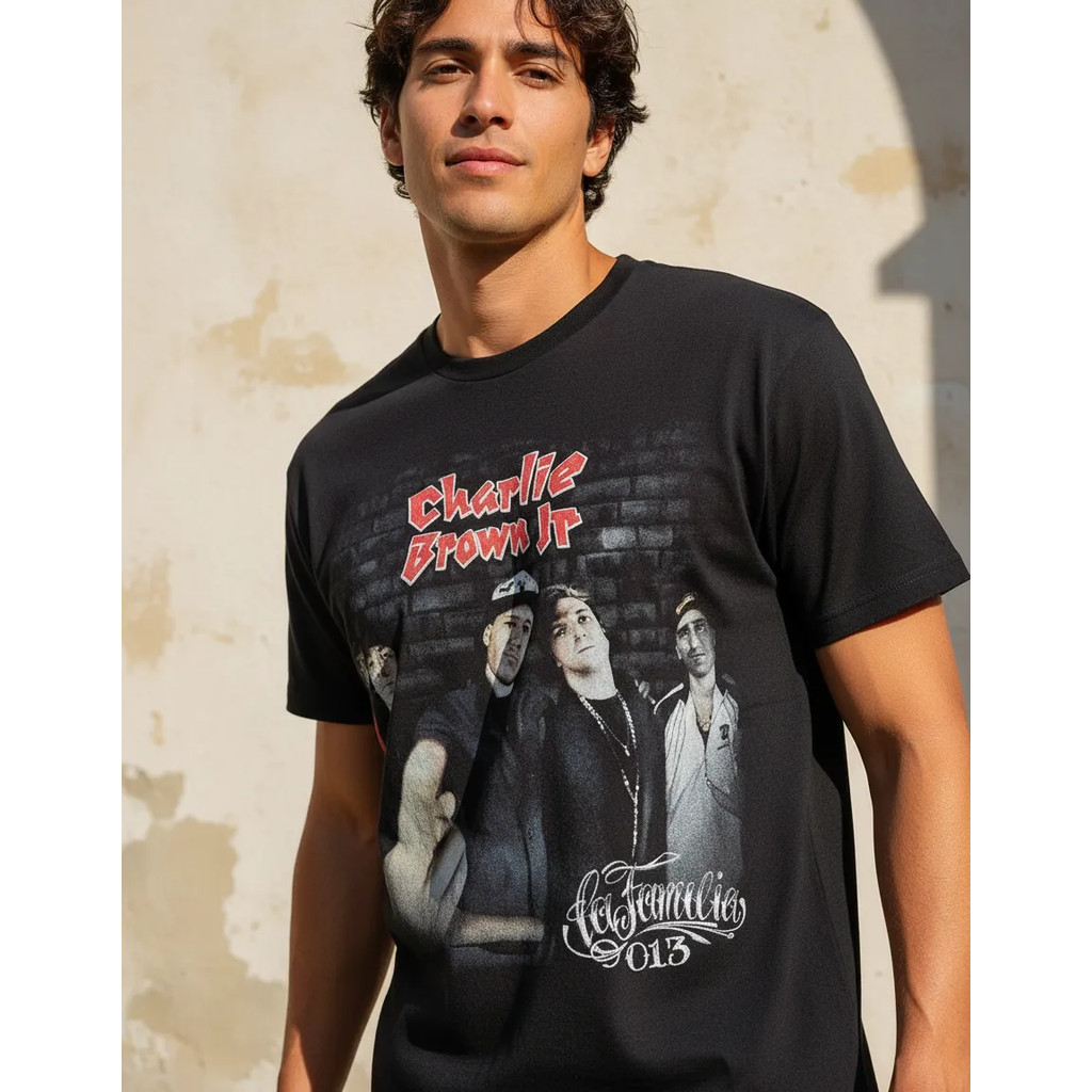Camiseta Charlie Brown Jr. Blusa Adulto Unissex Banda de Rock Nacional Diversos Modelos