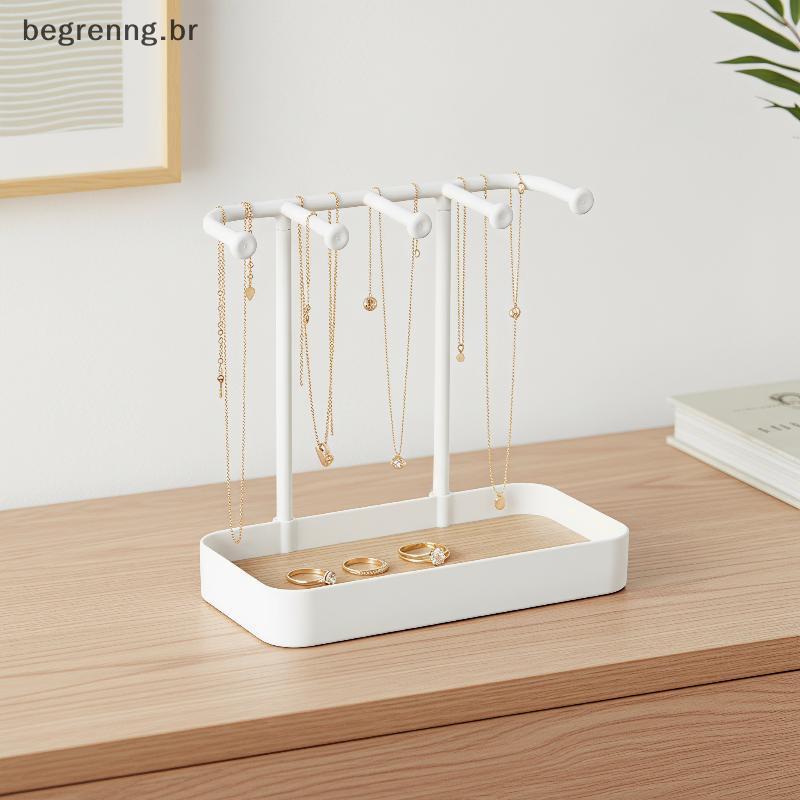 begrenng Moda Jóias Display Ra Portátil Espaço-Economia Brinco Nelace Armazenamento Suporte De Mesa Para Organização Côm