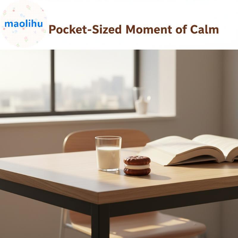 Maolihu Stress Relief Squishy Sandwich Cookies Squeeze Toy Sensorial Slow Rising Fidget Para Diversão Em Casa E Escritór