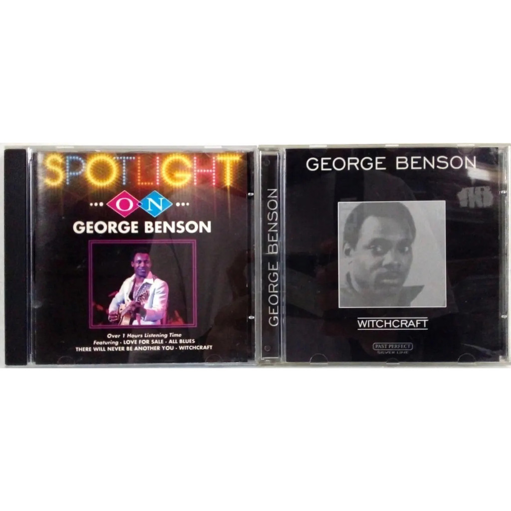 George Benson Witchcraft & Spotlight Lote 2 Cds Nacionais