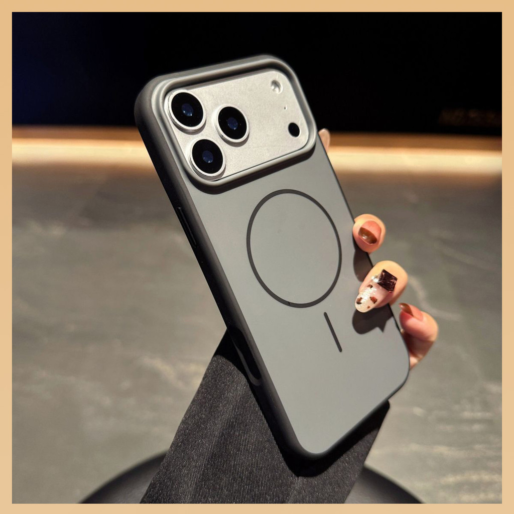 Capa Para iPhone 17 Pro Max MagSafe Fosca Acrílico Premium Lisa  Com Proteção Câmera entrega rapida
