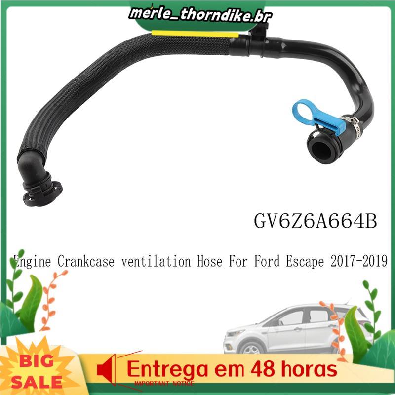 Tubo De Respiro Da Mangueira De Ventilação Do Cárter Válvula GV6Z6A664B PCV Para Escape 2017-2019