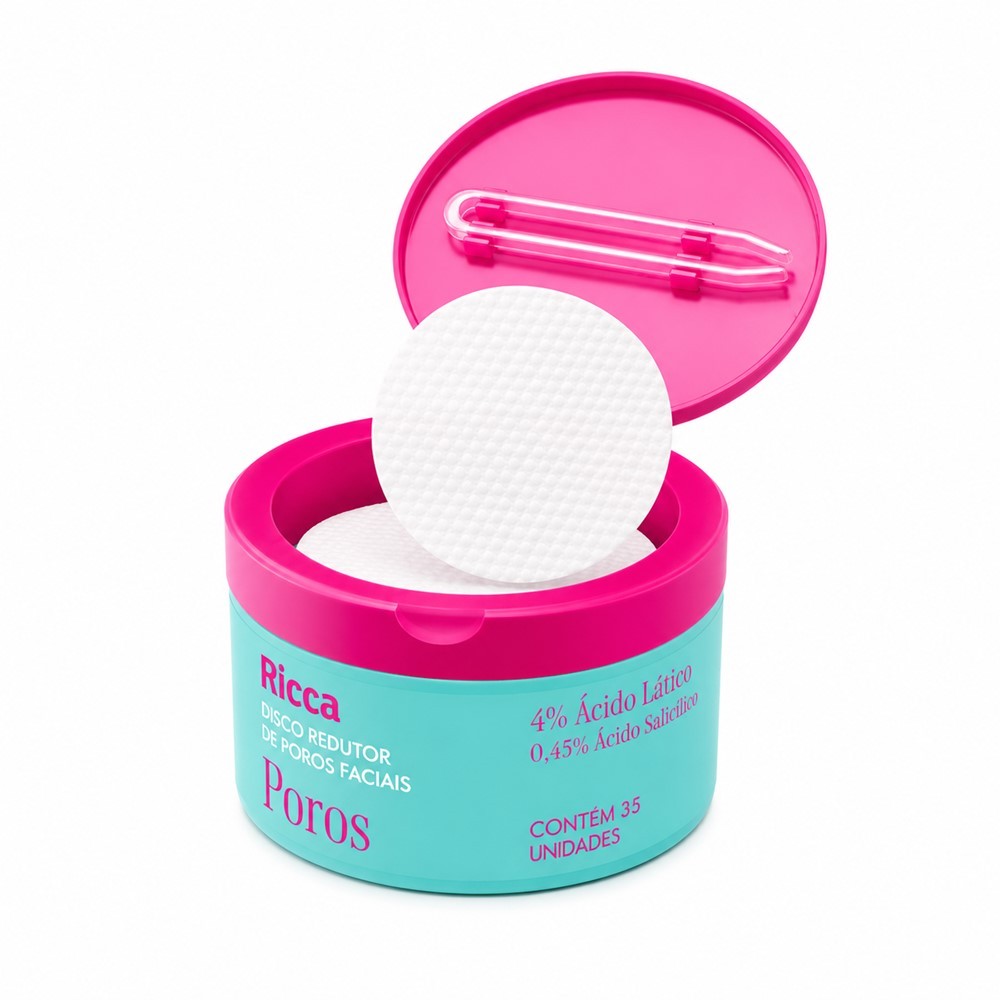 Disco Redutor de Poros Facial Esfoliante Pele Oleosa