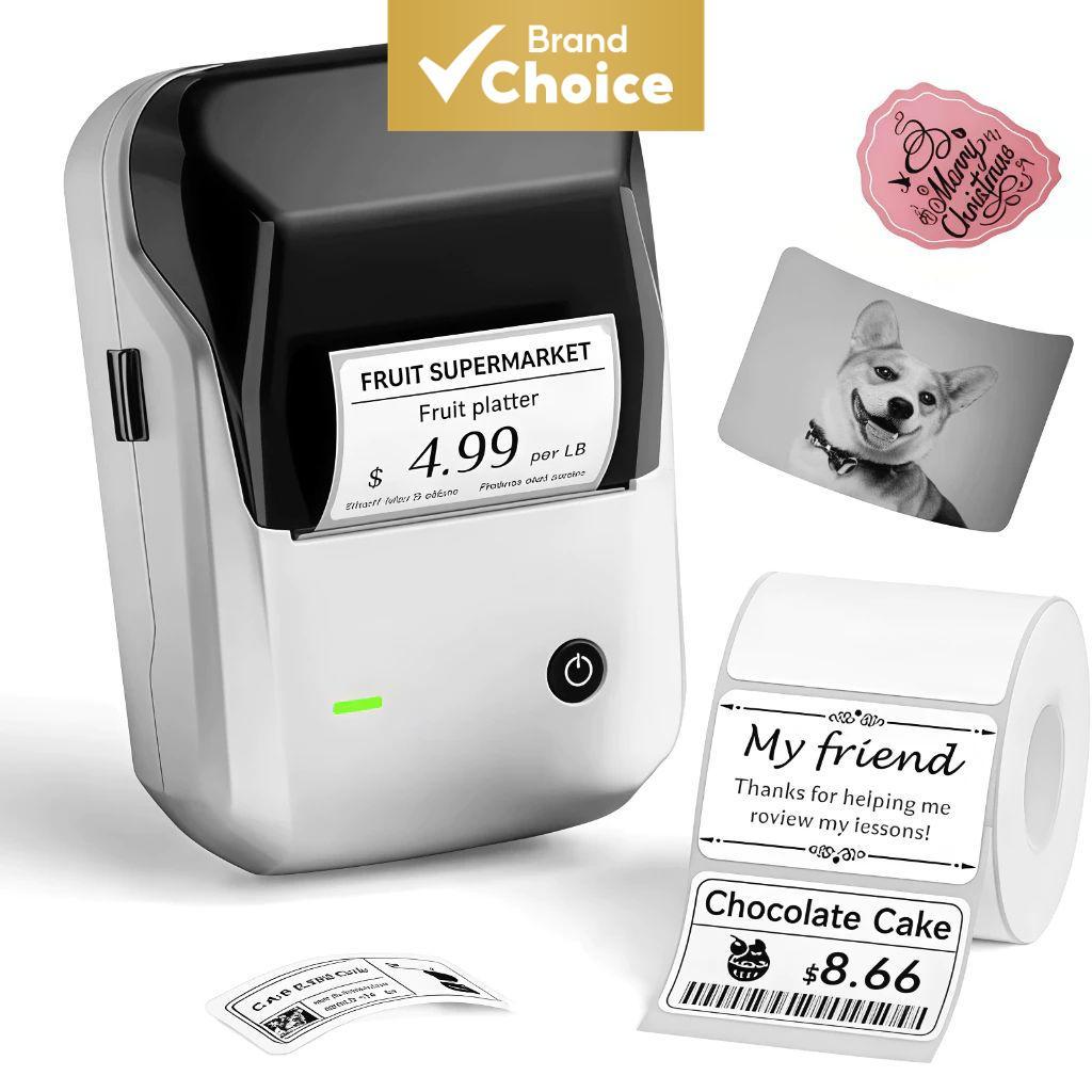 Hot Sale Impressora Térmica de Etiquetas Portátil Niimbot B1 | Impressora de Fotos Sem Tinta, Bluetooth, Organizador de