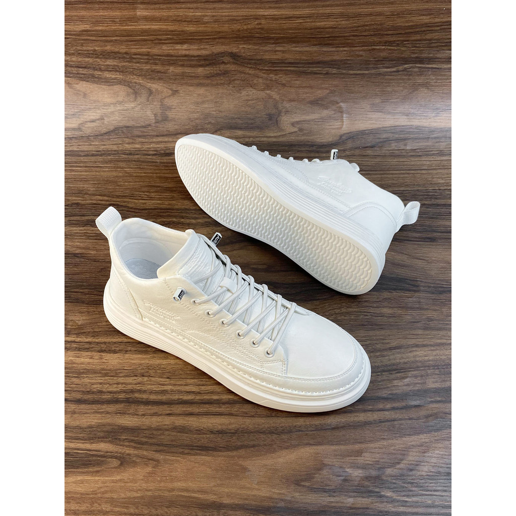 All-Match sapatos brancos masculinos respirável Mid-top sapatos casuais verão sapatos masculinos 2026 novo estilo de alt