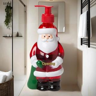 [FSP] Série De Presentes-Garrafa Dispensadora Manual Doméstica De 350ml-De Boneco De Neve De Natal BR