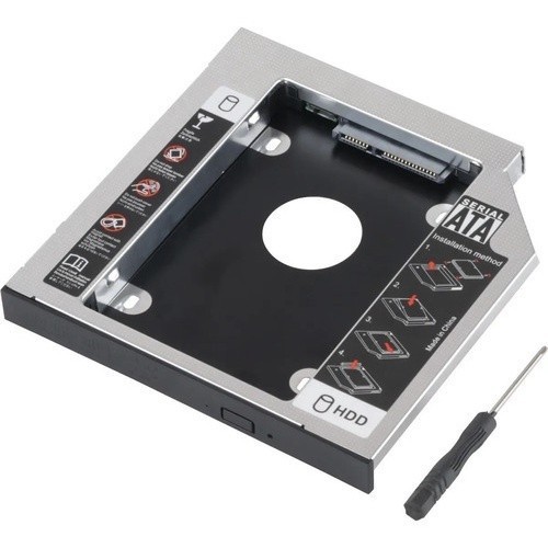 Adaptador Dvd P/ Hd Ou Ssd Sata Notebook Drive Caddy 12,7mm em Oferta na Shopee