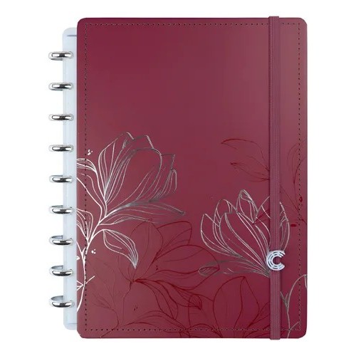 CADERNO BRUNA TAVARES CHERRY - MEDIO - Caderno Inteligente