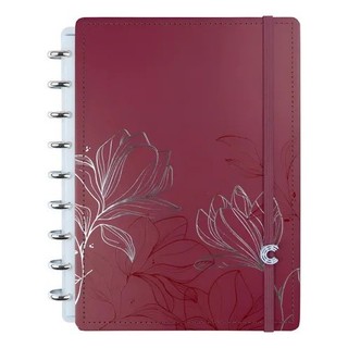 CADERNO BRUNA TAVARES CHERRY - MEDIO - Caderno Inteligente