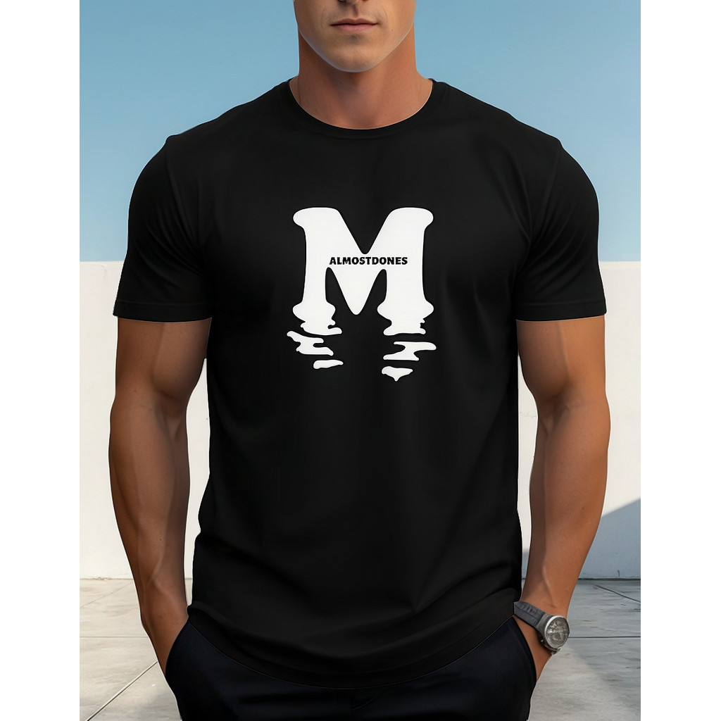 Camiseta Masculina Estampa M Almost Done Algodao Premium