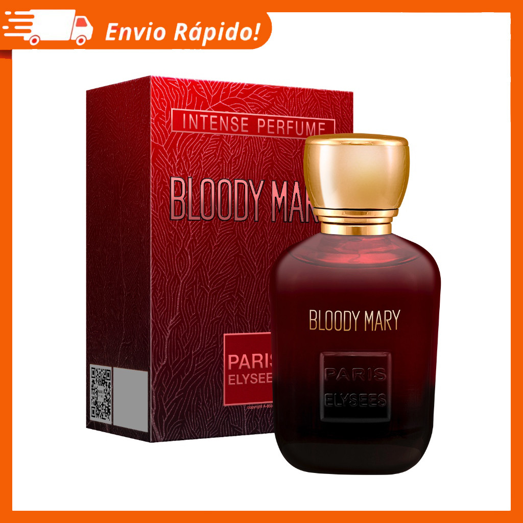 Perfume Bloody Mary Paris Elysees  EDT 100ml em Oferta na Shopee
