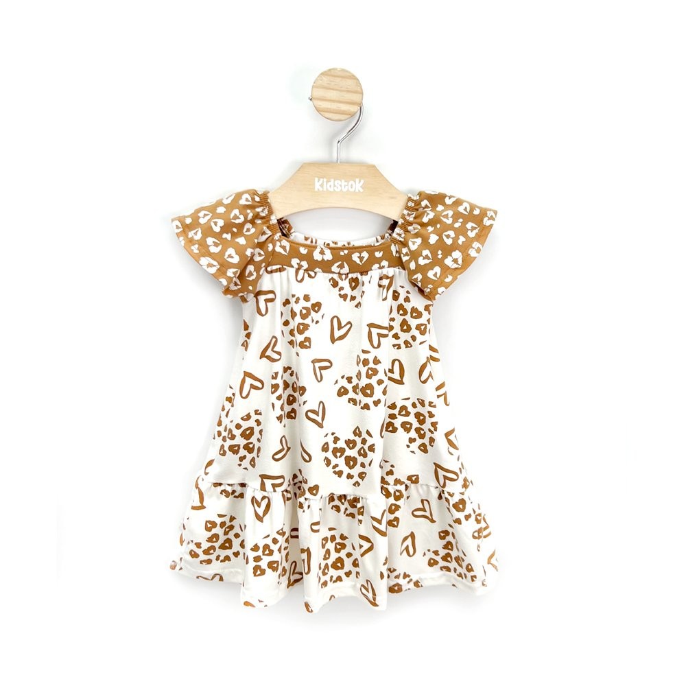 Vestido Menina Malha Pintinhas - Kyly em Oferta na Shopee