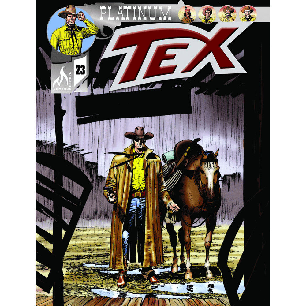 Livro - Tex Platinum Nº 23 - Mythos Editora ISBN 9788578674953