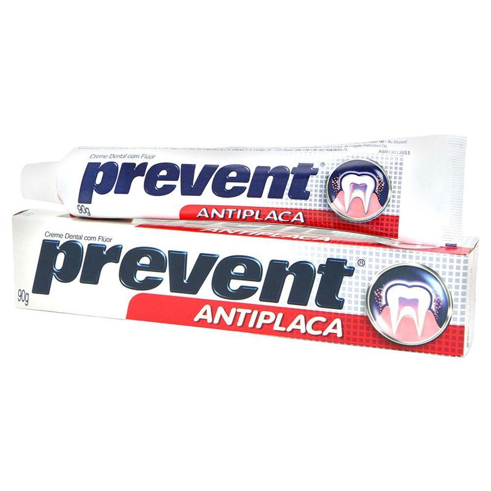 Creme Dental Prevent Antiplaca 90g em Oferta na Shopee