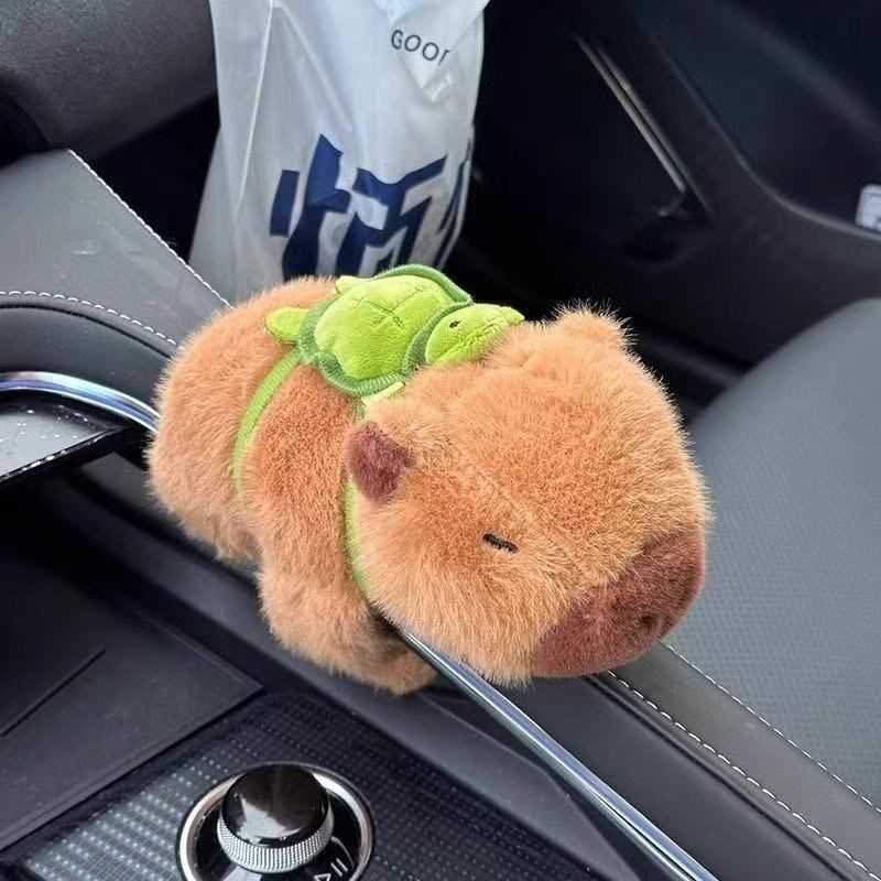 Capivara Pulseira De Agarrar Pelúcia Bonecas Pelúcia Brinquedos Interativo Menina Menino 18CM
