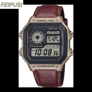 FEIPUSI Relógios Masculinos Esportivos Digitais De Couro 1200 777 em Oferta na Shopee