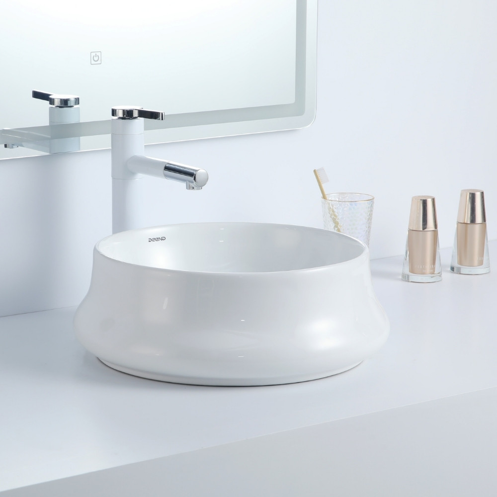 Cuba Deend De Cerâmica Rotonda OndinaLuce Banheiro 35x35x14cm em Oferta na Shopee