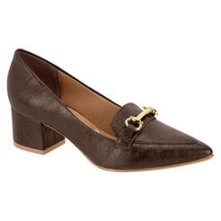 Sapato Vizzano Salto Bloco - Feminino