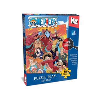 Jogo Infantil Quebra-Cabeça Lente Magica One Piece 100 peças Elka - 1331 em Oferta na Shopee