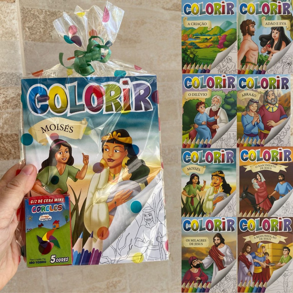 Bíblia para Colorir Infantil: Onde Comprar | BuscaProdutos