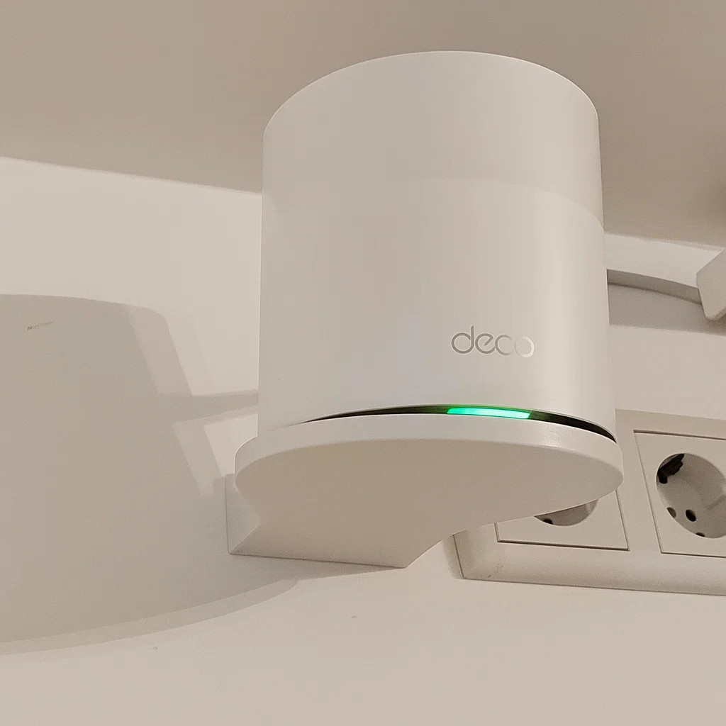 Suporte Parede Tp-link Deco X50 Roteador Estável Apoio Fixo