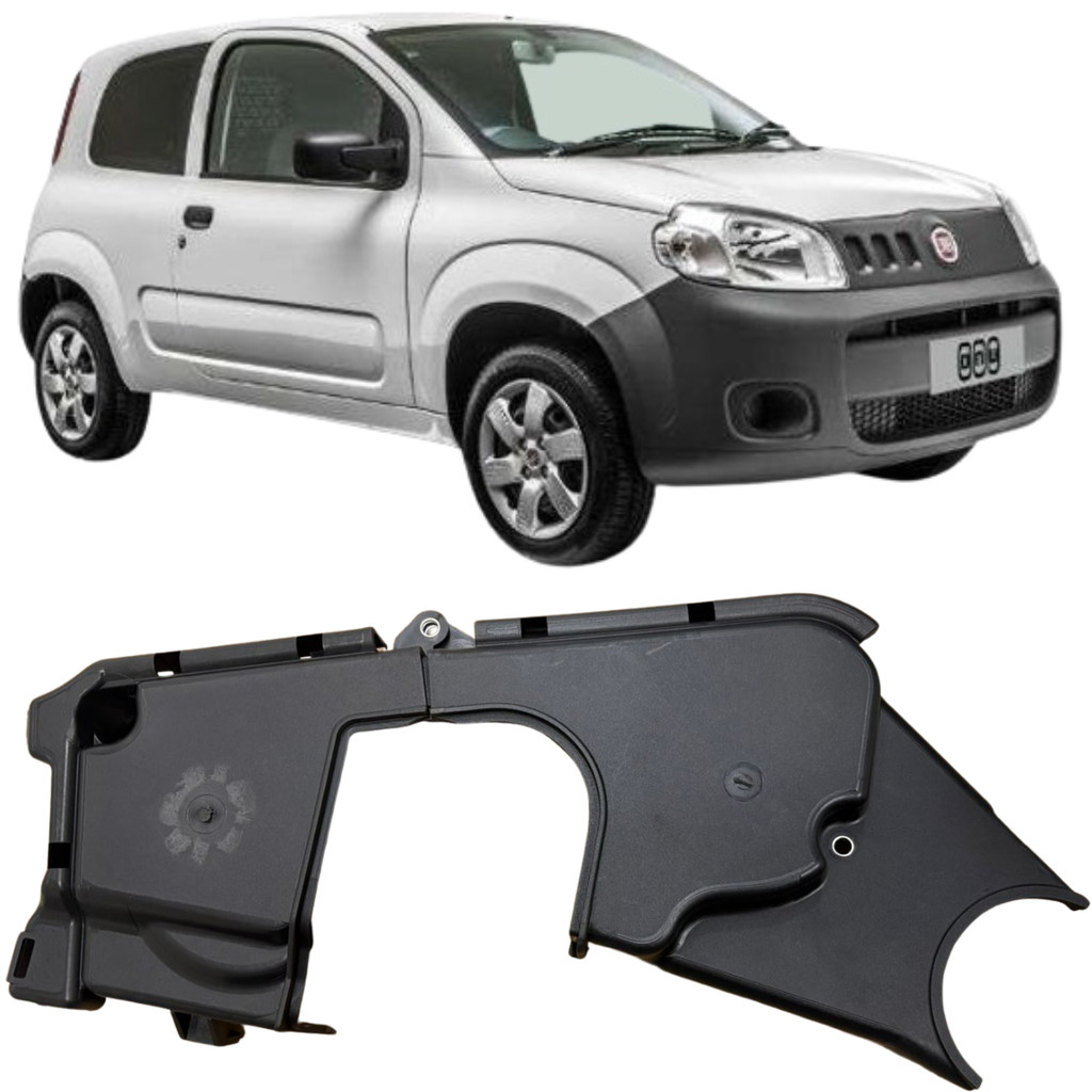 Kit Protetor Correia Dentada Externo para Fiat Uno 2010 até 2021 em Oferta na Shopee