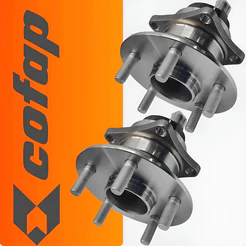 Par Cubo Roda Original Cofap Traseiro Com Rolamento Abs New Corolla XEI XLI 1.6 1.8 16V 09 10 11 12