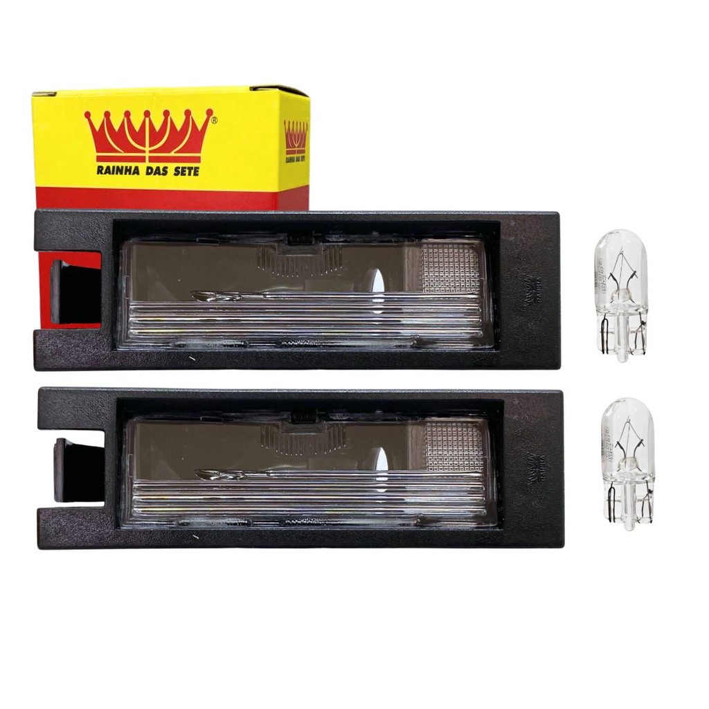 Par Luz Placa Para GM Corsa Após 2002 Lanterna Placa Corsa Sem Soquete Com Lampadas