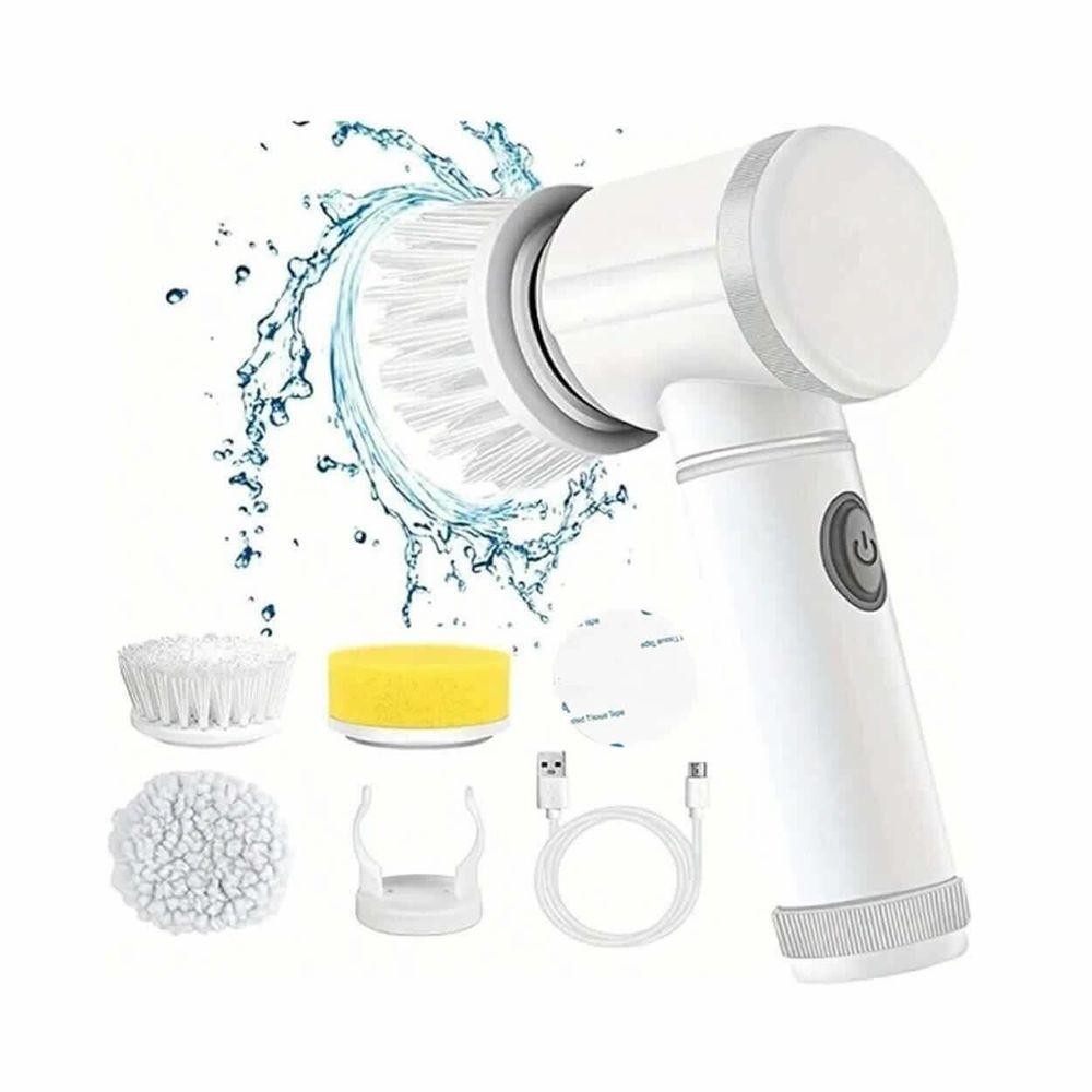 Escova De Limpeza Elétrica Portátil 3 Em 1 Recarregável em Oferta na Shopee