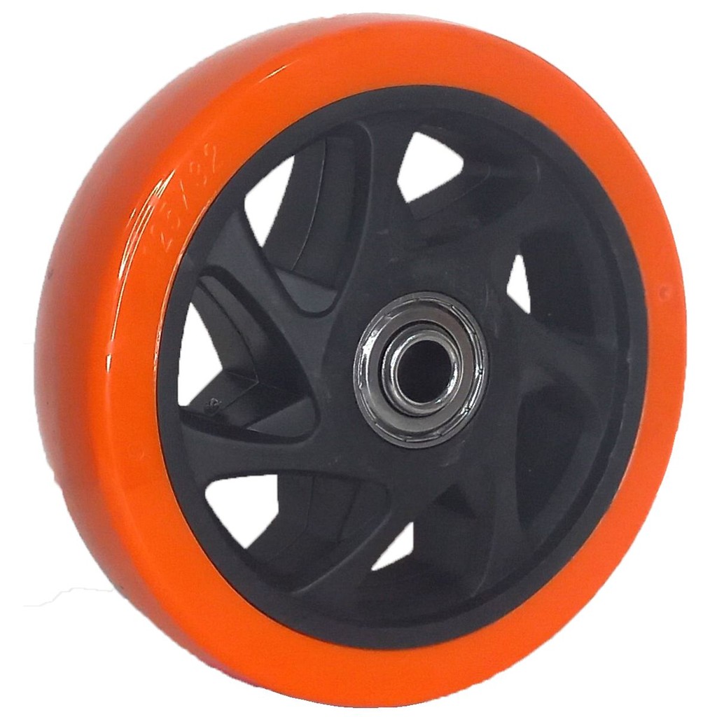 RODA DE 5 POLEGADAS COM ROLAMENTO ESFERA 6001ZZ  CAPACIDADE DE CARGA110KG